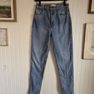 American Apparel Light Blue High-Rise Jeans Classic 90's Look Denim
